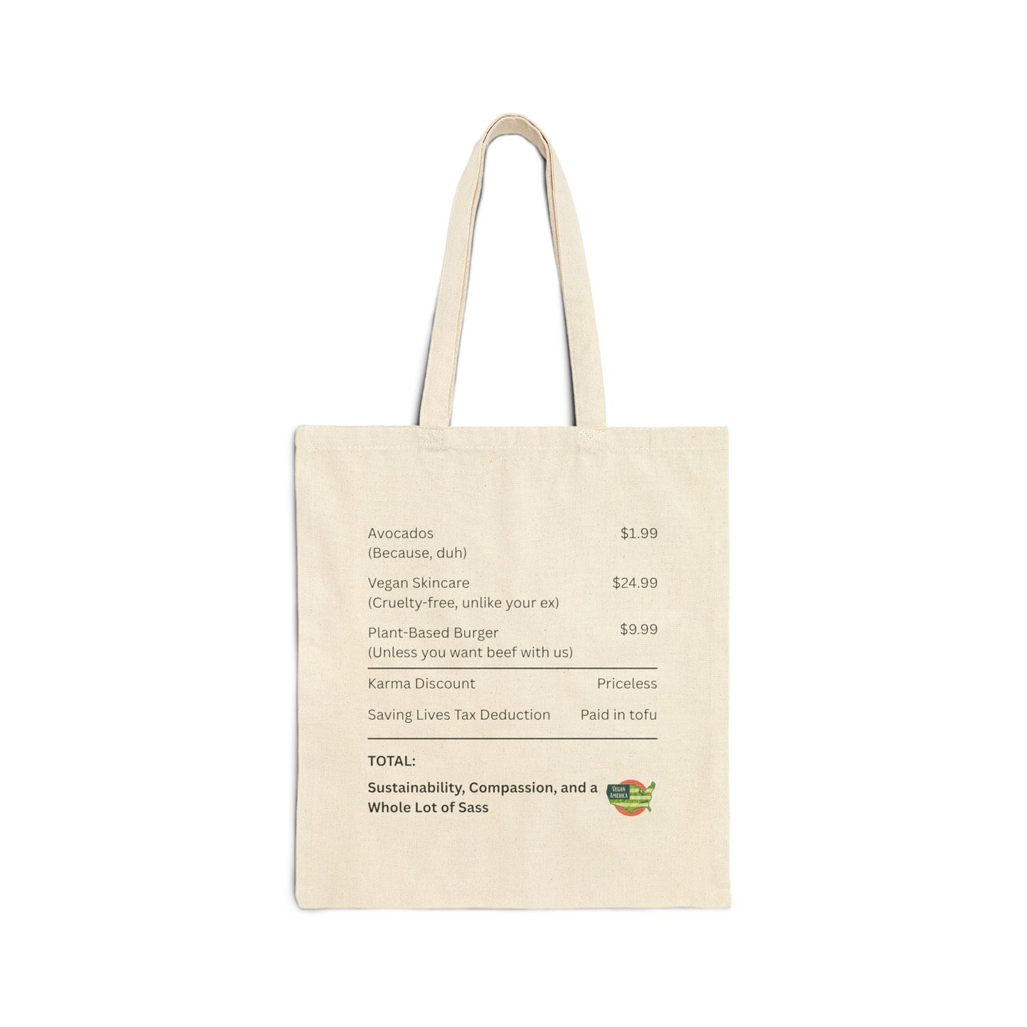 Eco-Friendly Cotton Tote Bag, Sustainable Shopping Bag, Reusable Grocery Tote, Gift for Eco-Conscious Friend, Perfect for Beach, Travel