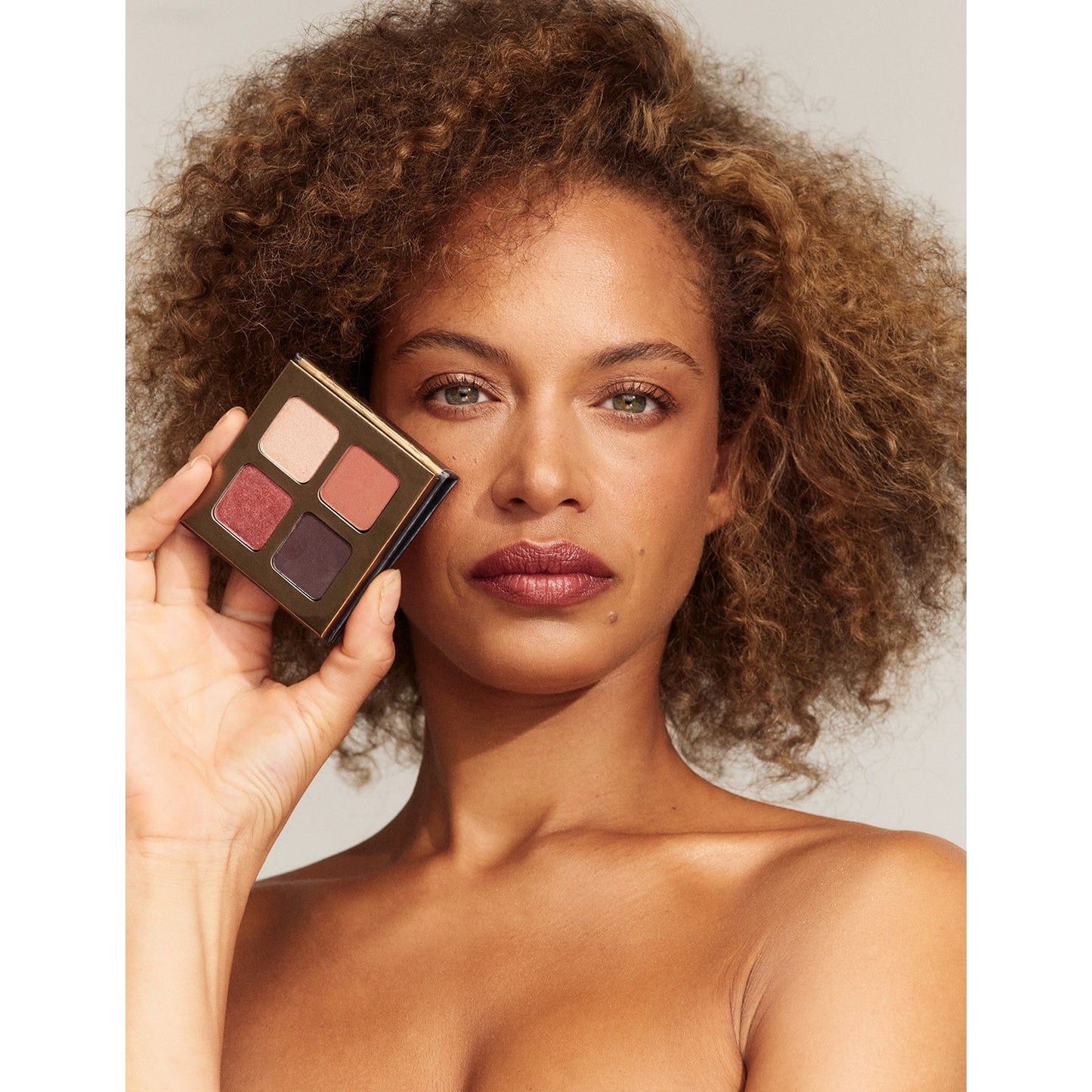 INIKA Organic Quad Eyeshadow Palette (Flowers)