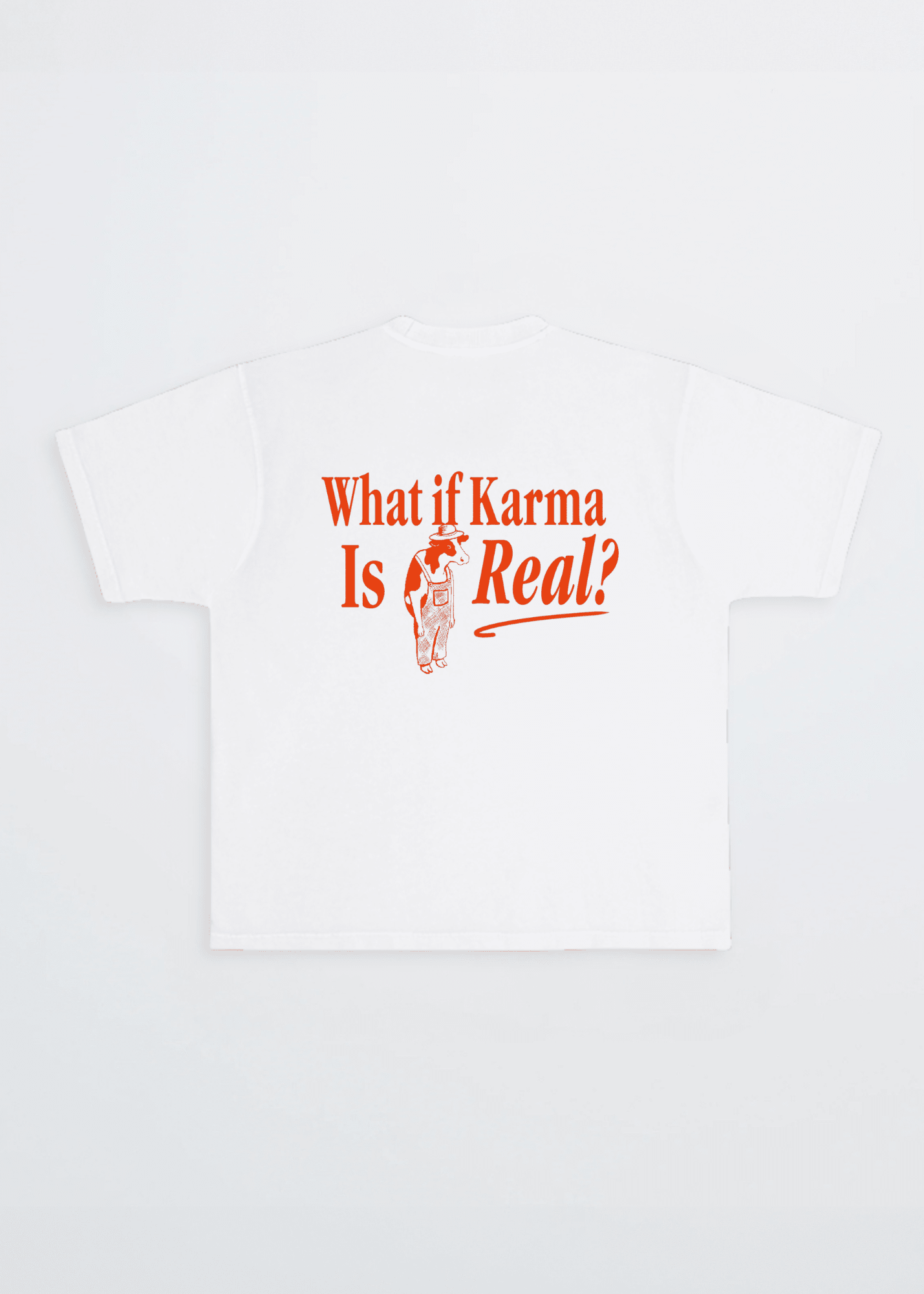 WHAT IF KARMA IS REAL? TEE - Vegan America