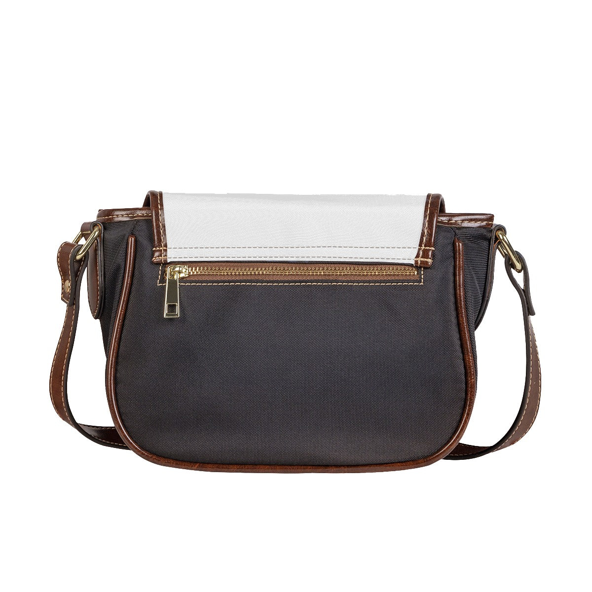 VEGAN Faux Leather Tambourin Bag With Single Strap