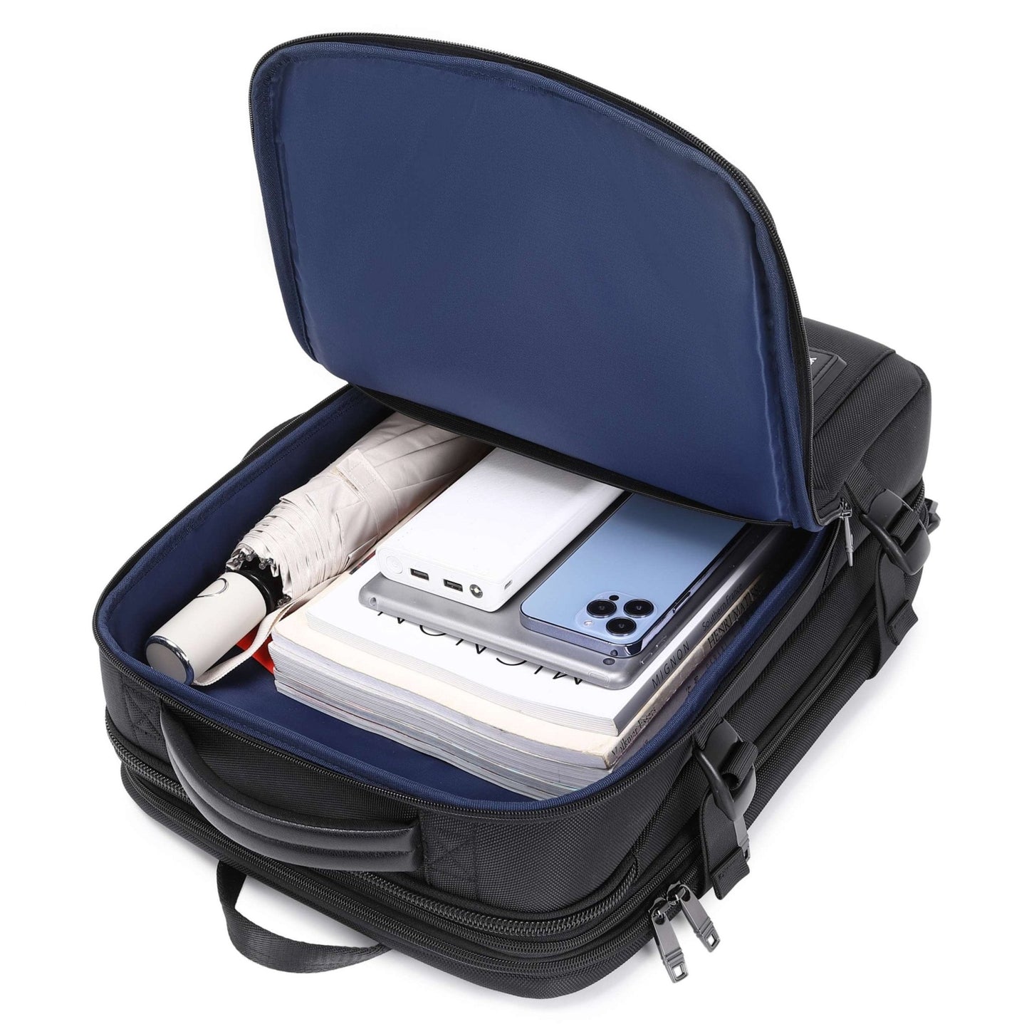 Pro Travel Vegan Backpack 401 - Expandable & Lock - Vegan America