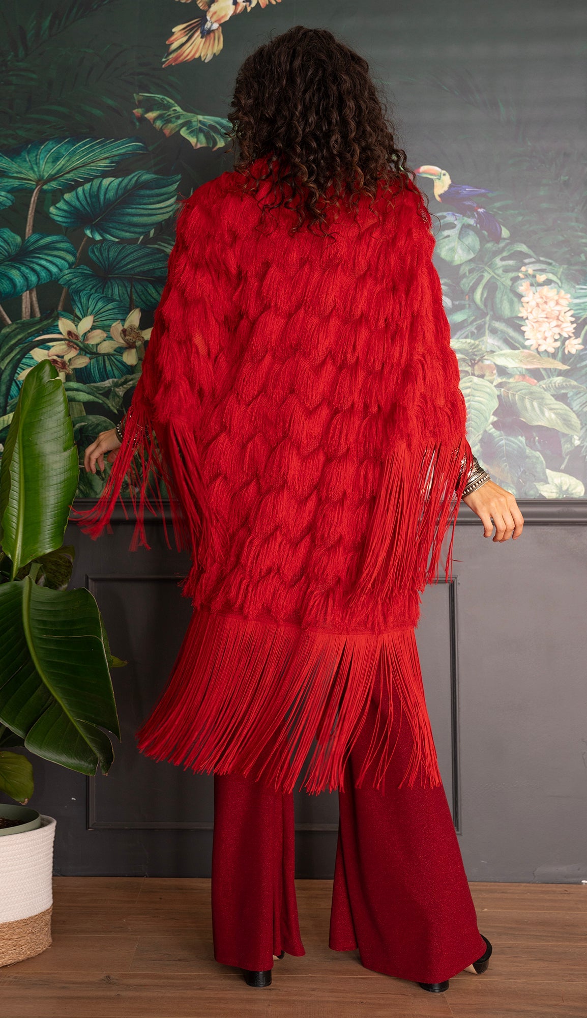 AFE ROBE - CRIMSON - Vegan America