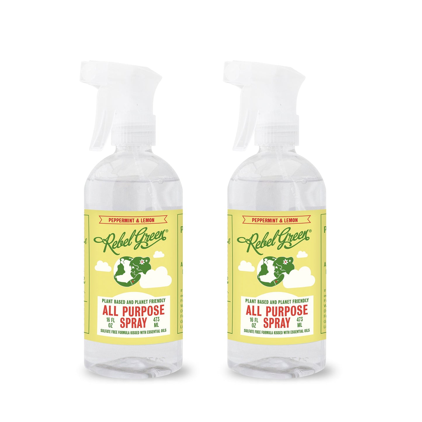 All Purpose Spray - Peppermint & Lemon 16 oz