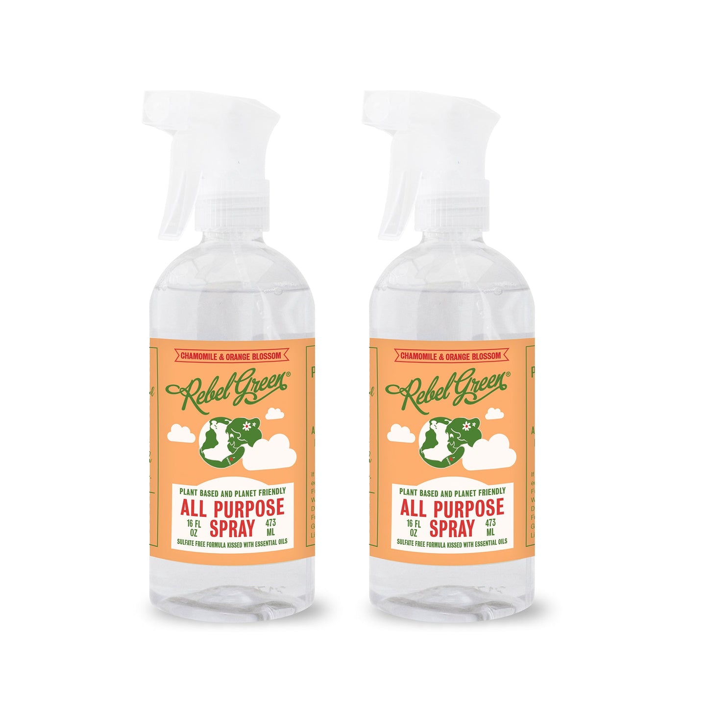 All Purpose Spray - Chamomile & Orange Blossom 16 oz (2 pk)