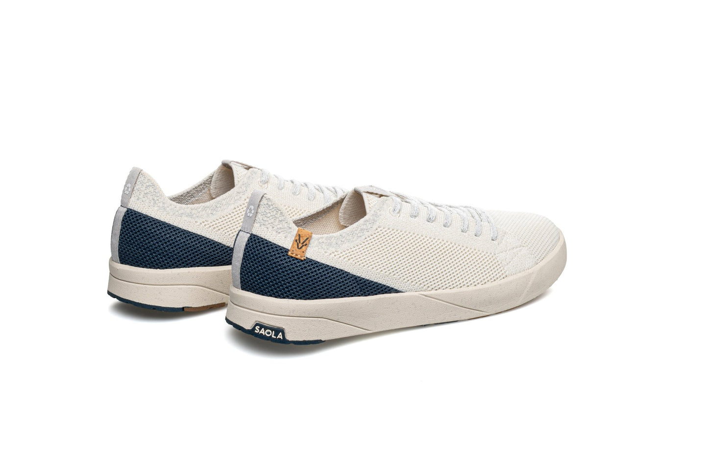 Cannon Knit 2.0 W White Navy - Vegan America