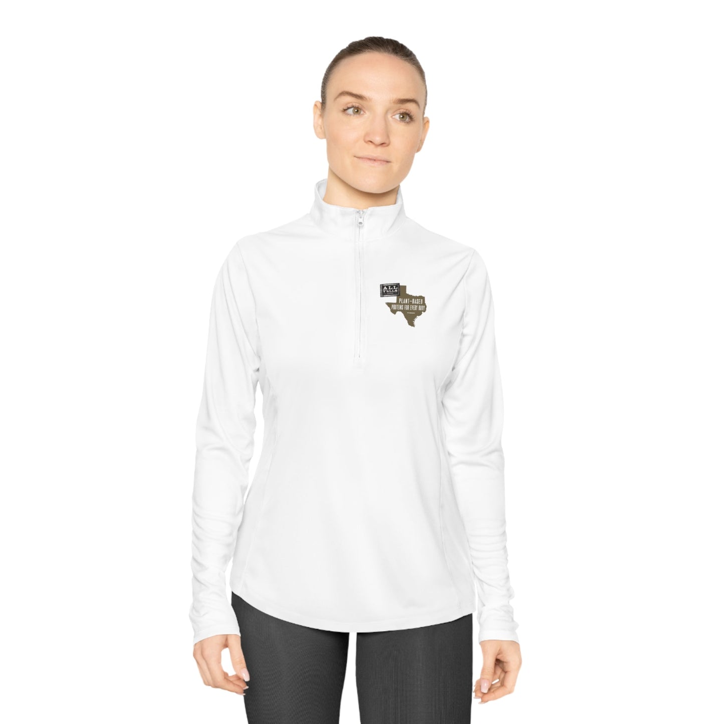 LUNA Ladies Quarter - Zip Pullover - Vegan America