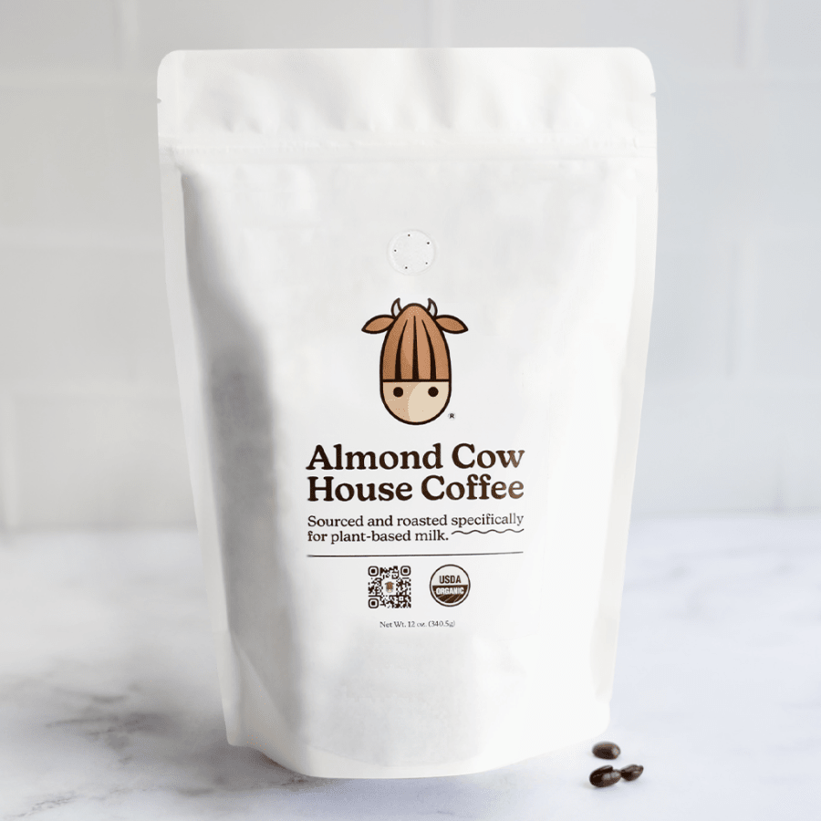 Almond Cow Organic House Coffee - Vegan America