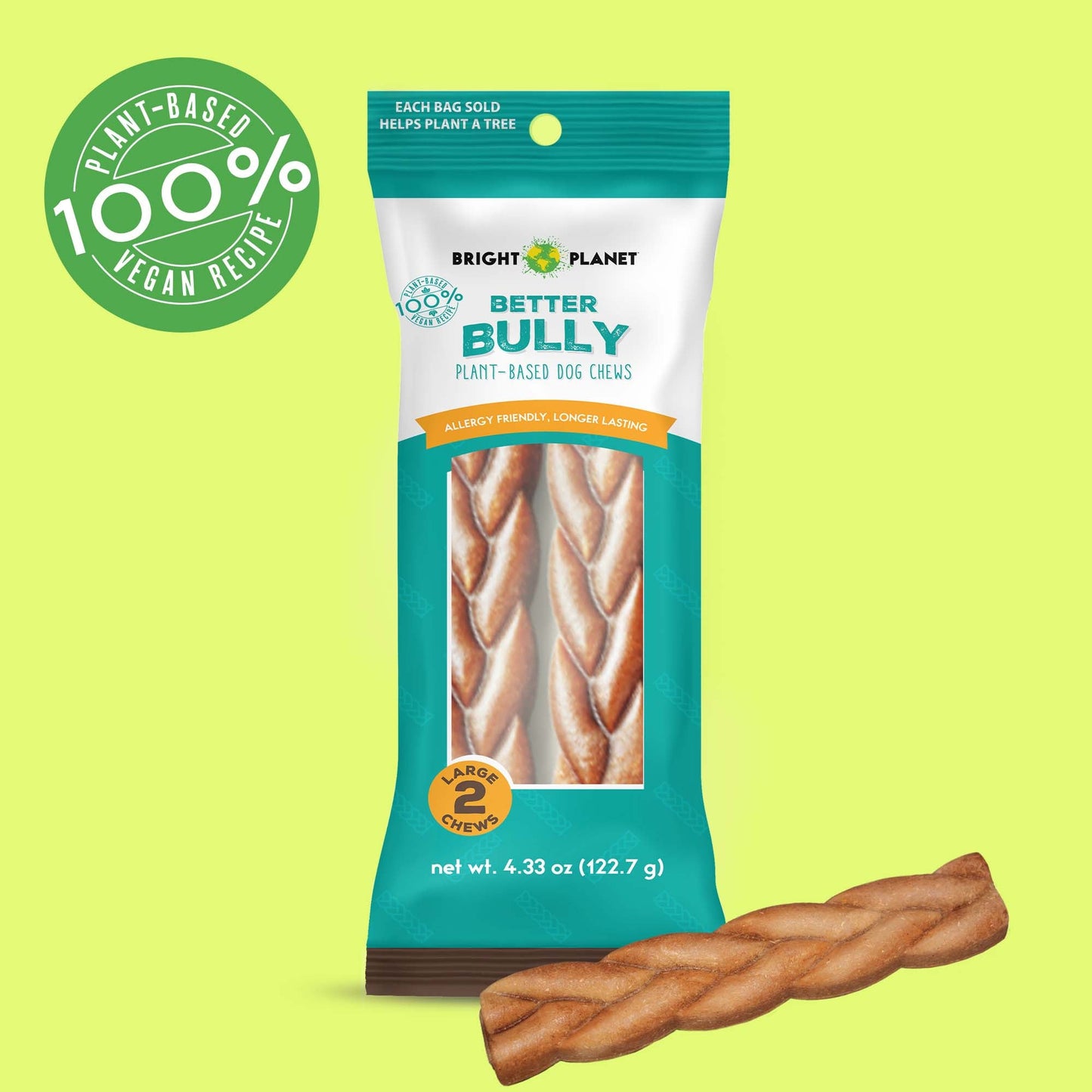 NEW Better Bully Chews 2ct Large