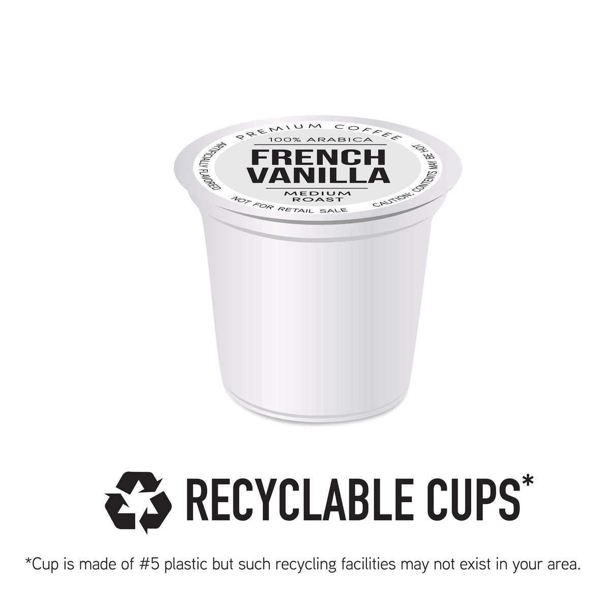 1935 French Vanilla 12ct Flavored Single Serve Cups - Vegan America