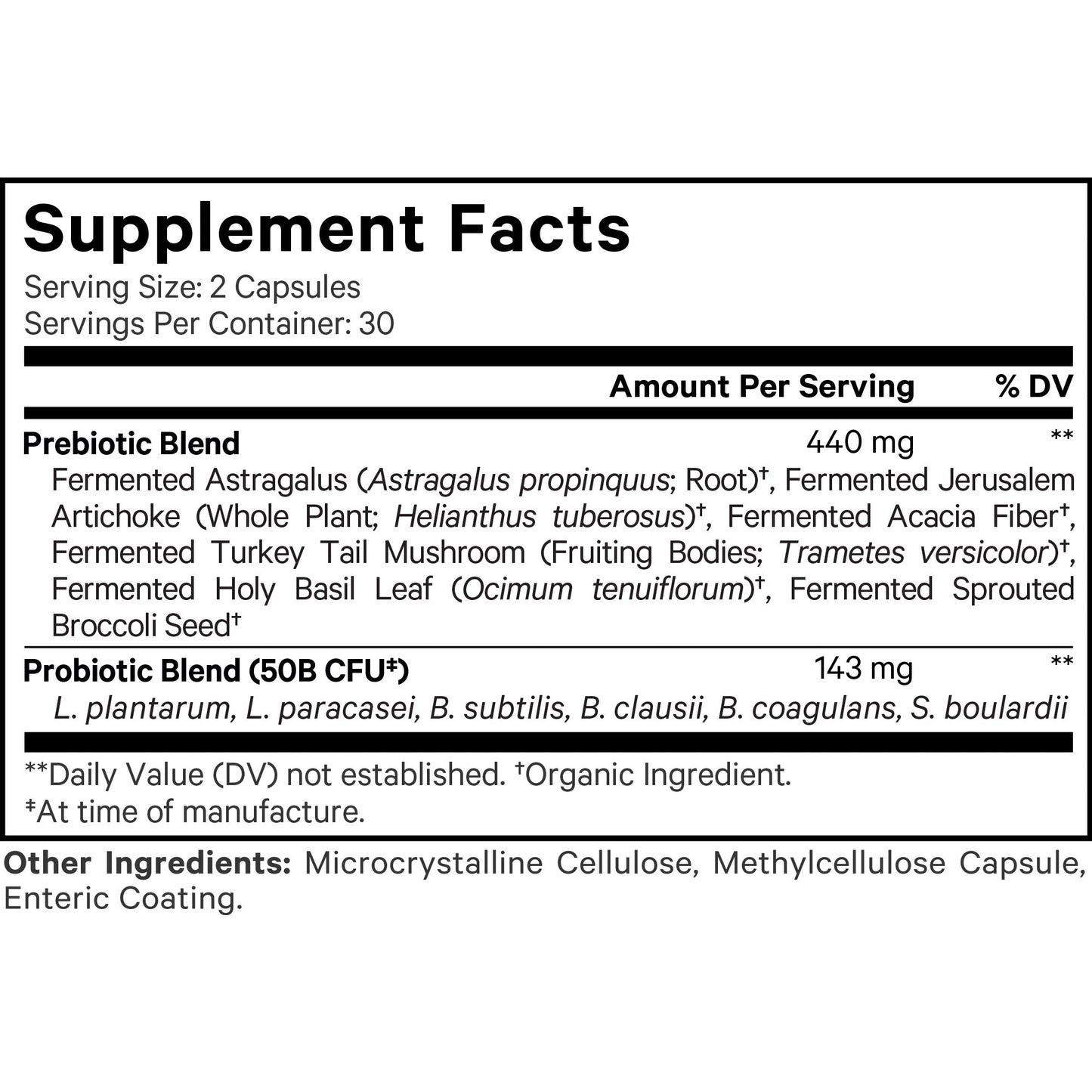 Amen SBO Probiotic - Vegan America