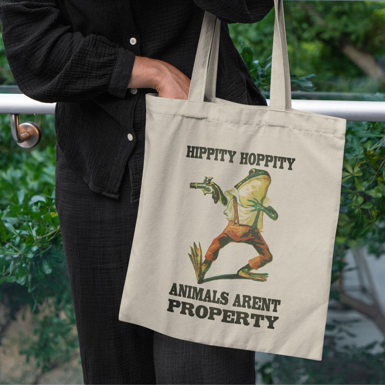 Animals Aren't Property Tote Bag - Vegan America
