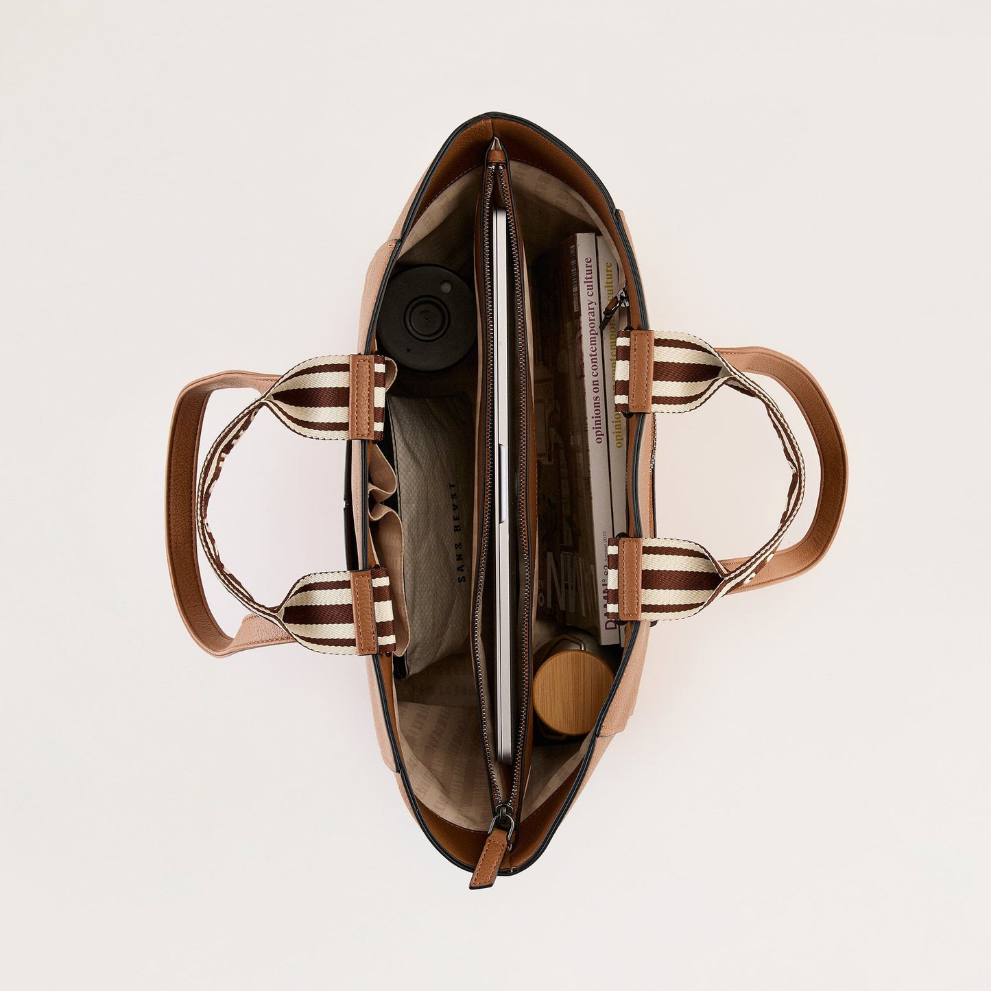 Archive Tote - Cinnamon + Gunmetal