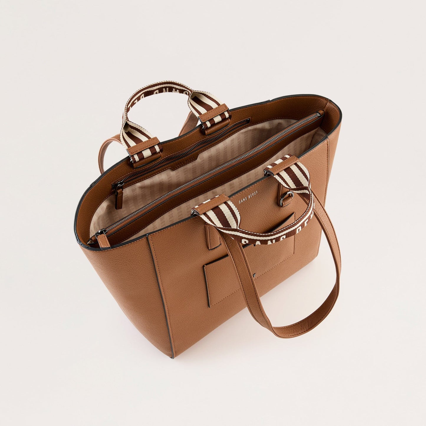 Archive Tote - Cinnamon + Gunmetal