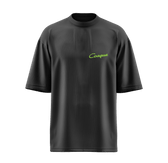"Run Club" Oversized Faded T-Shirt - Vegan America
