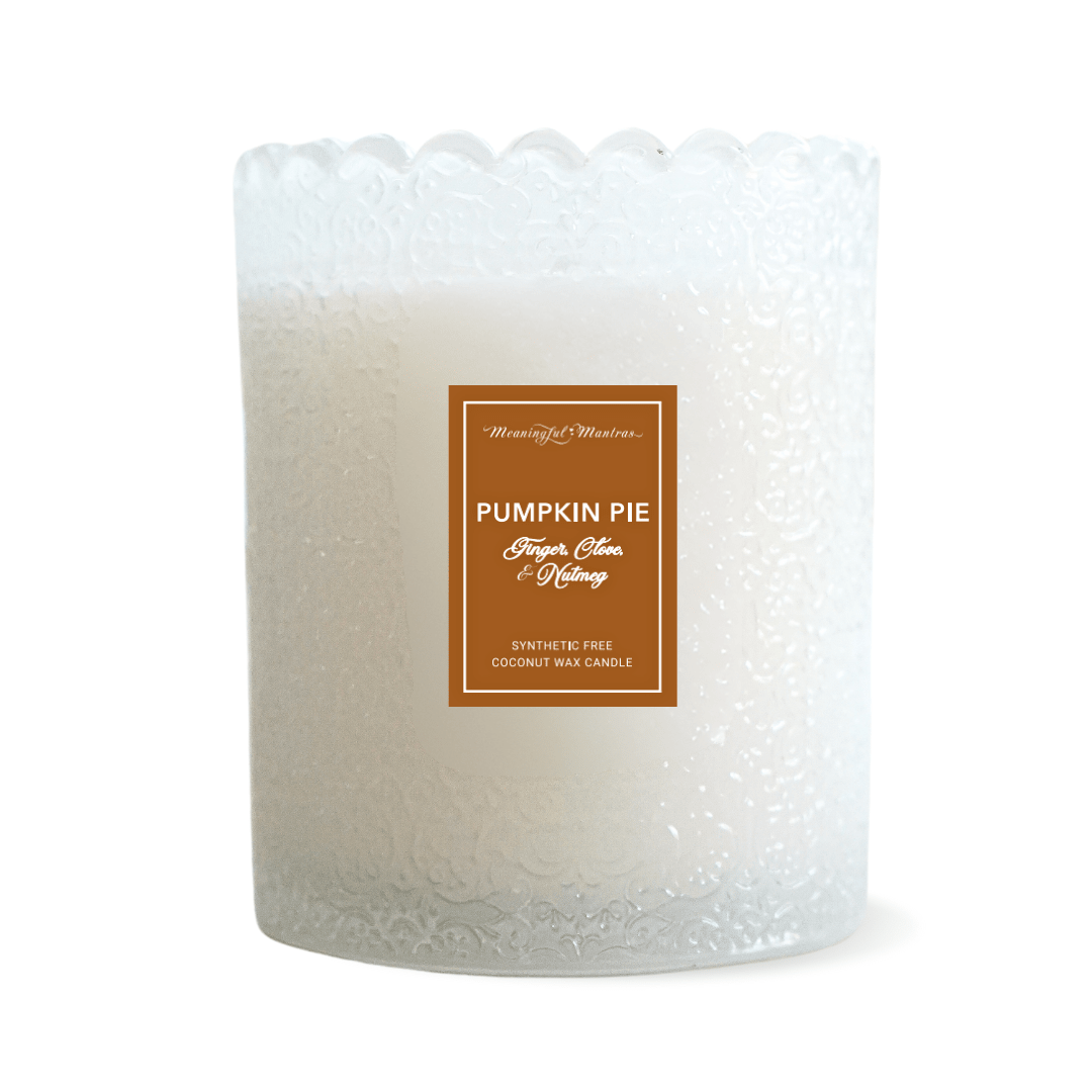 Pumpkin Pie Natural Candle 8oz Kaia Collection - Vegan America