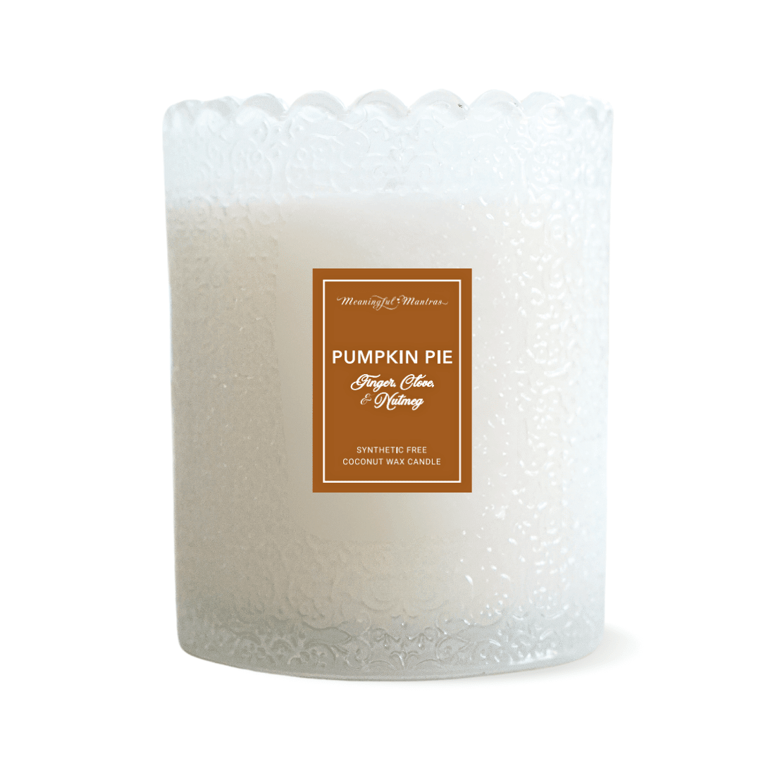 Pumpkin Pie Natural Candle 8oz Kaia Collection - Vegan America