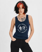 Animal Liberation Human Liberation Women's Tank Top - Vegan America