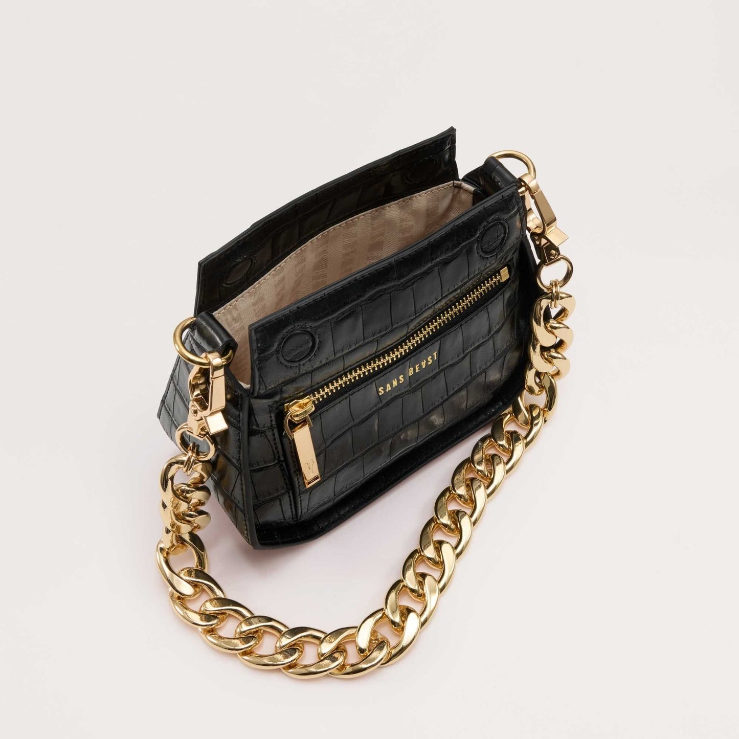 Baby Sanctuary - Noir Croco