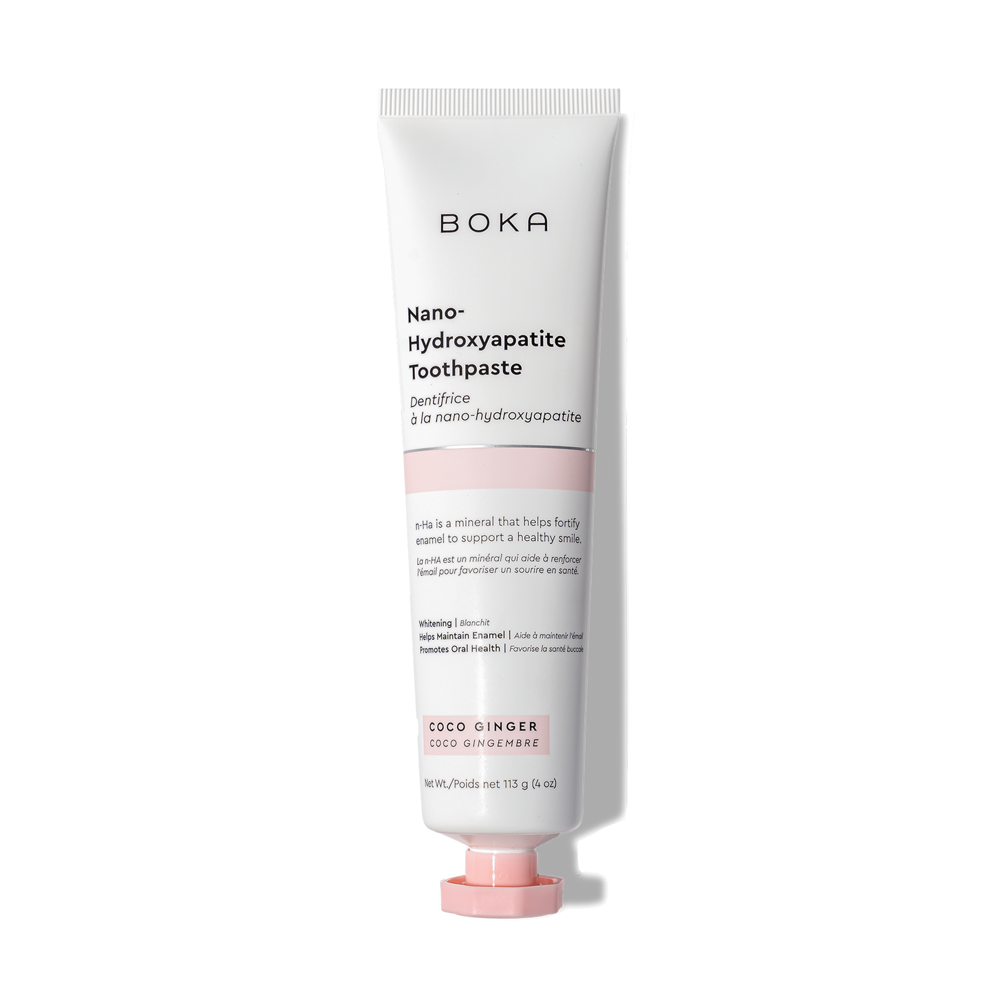 Gallery view - Coco Ginger n-Ha Toothpaste with nano-hydroxyapatite helps remineralize your teeth.