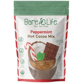 Dairy Free Peppermint Hot Cocoa Mix | 10 Serving Stand Up Pouch | Gluten Free, Vegan, Organic - Vegan America