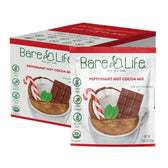 Instant Dairy Free Peppermint Hot Cocoa Mix | 20 Pack Single Serving | Gluten Free, Vegan and Organic - Vegan America
