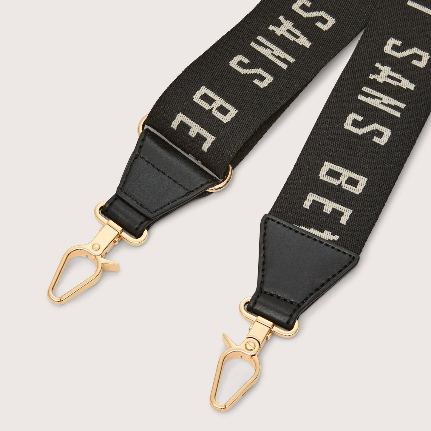 Barricade Bag Strap - Noir + Gold