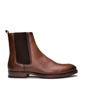 Men's Vegan Chelsea Boots Basti Brown - Vegan America