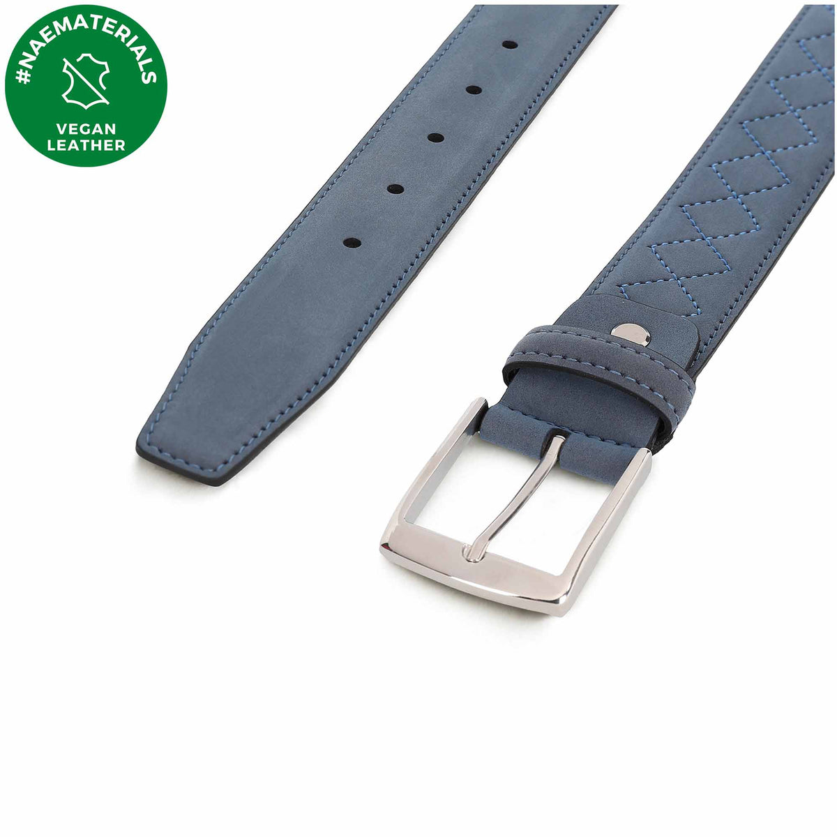 Men's Vegan Belt Amer Blue - Vegan America