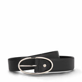 Women's AppleSkin Vegan Belt Batea Black - Vegan America