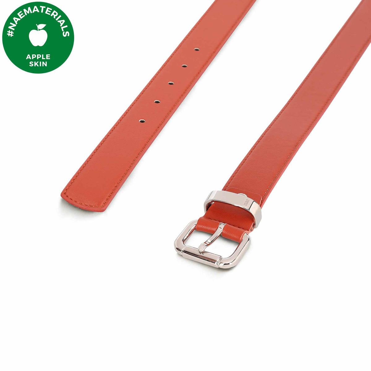 Women's AppleSkin Vegan Belt Malda Orange - Vegan America