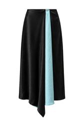 ASYMMETRIC RECY OCEAN SKIRT