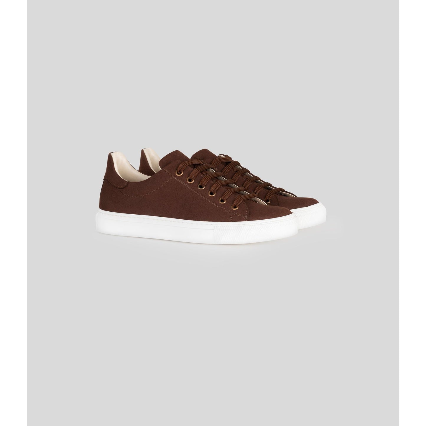 Vegan Suede Sneaker Brown