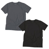 Organic Cotton T-Shirts Bundle (Black & Charcoal) - Vegan America