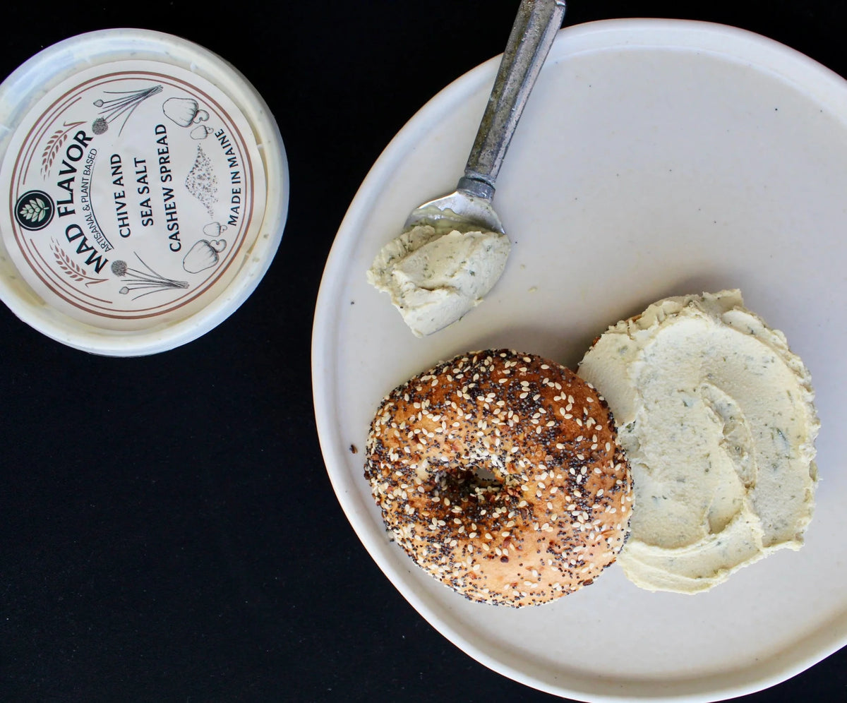Chive and Sea Salt Cashew Spread - Vegan America