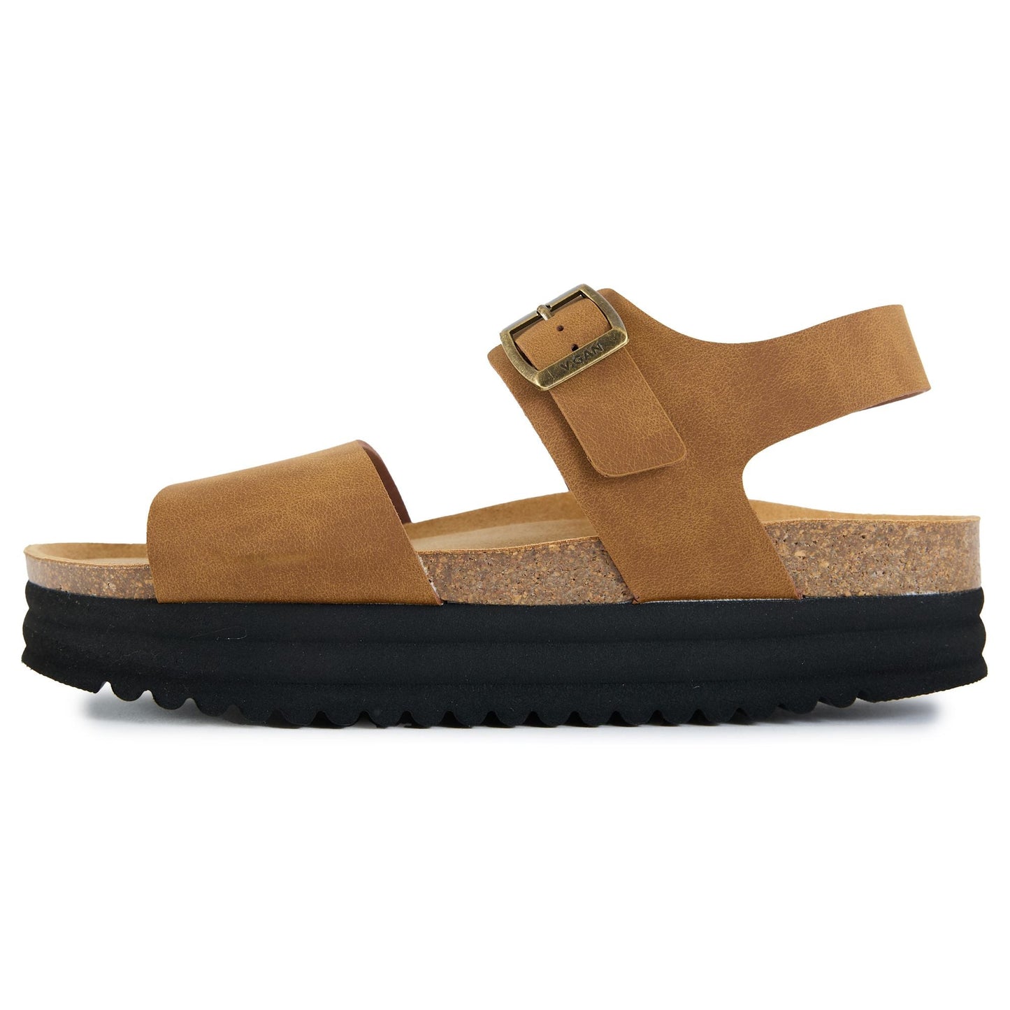 Clove Comfort Footbed Sandals - Vegan America