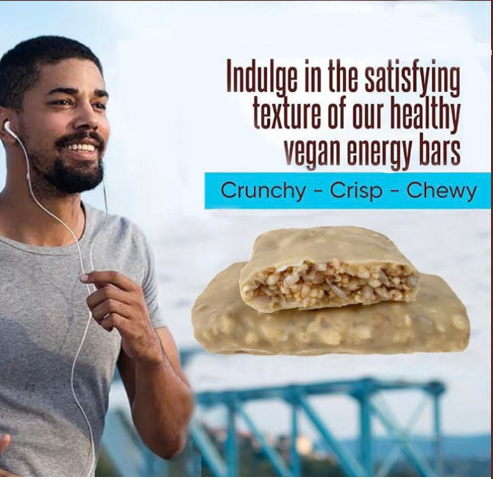 Coconut Vegan Plant Based Protein nutritional Bars 6 or 12 PACK - Vegan America