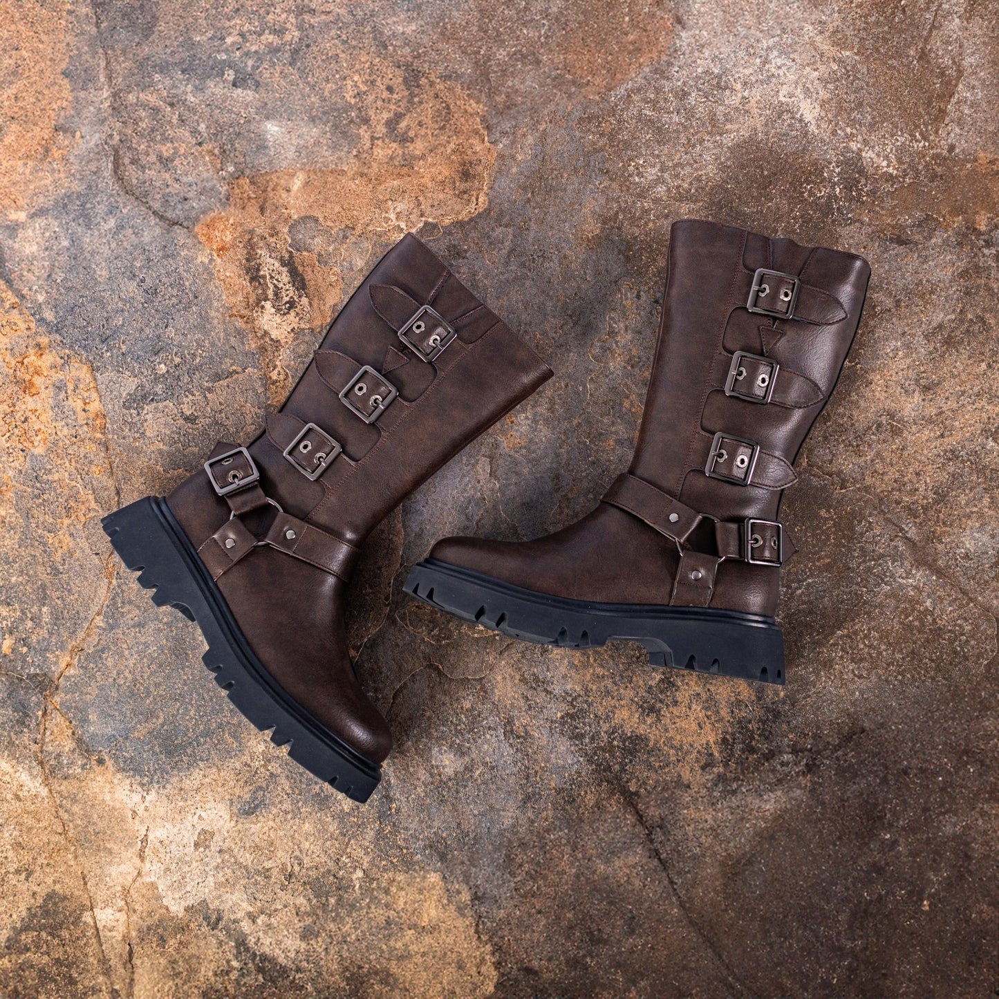 Cosmic Biker Boots - Vegan America