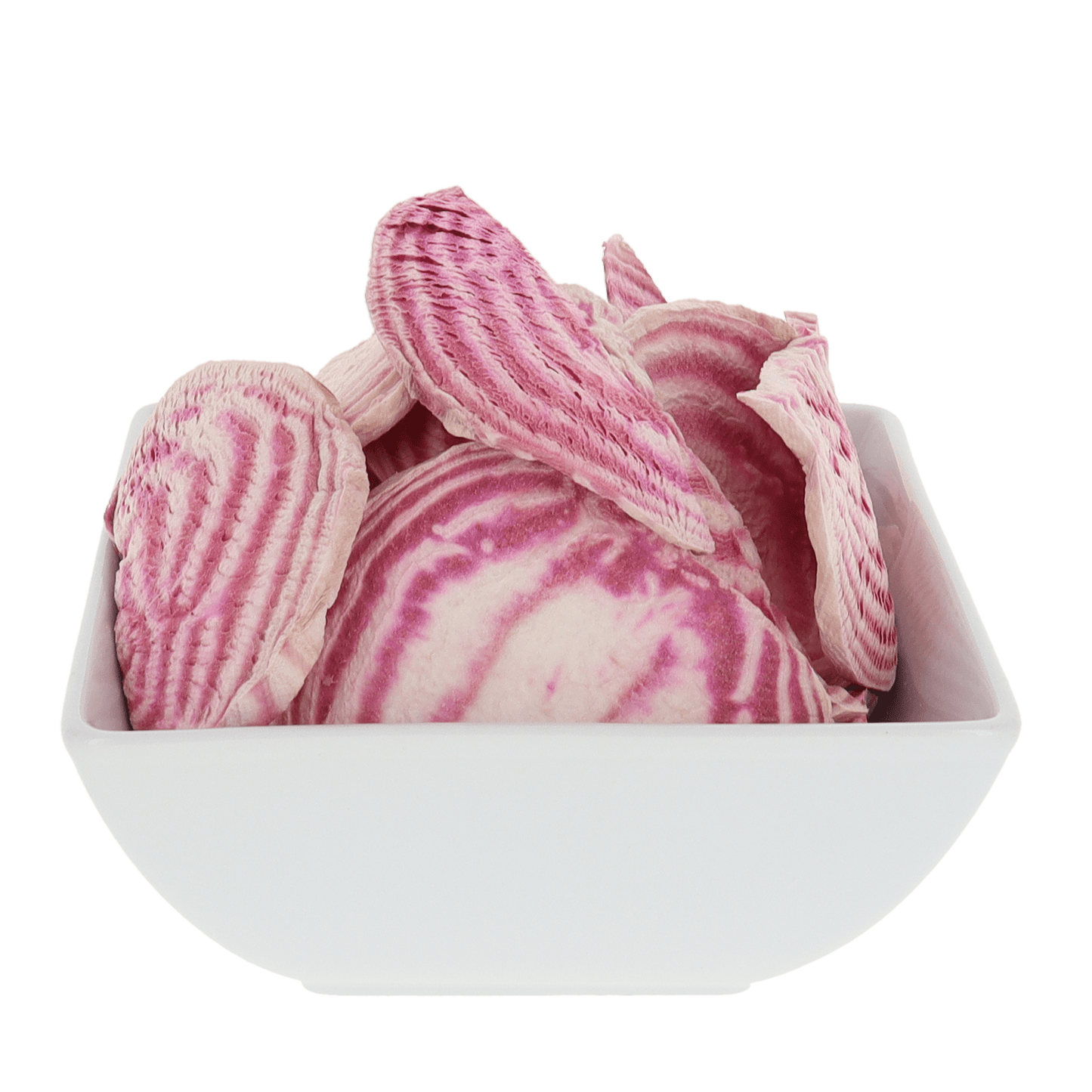 Freeze Dried Candy Cane Beet Chips - Vegan America