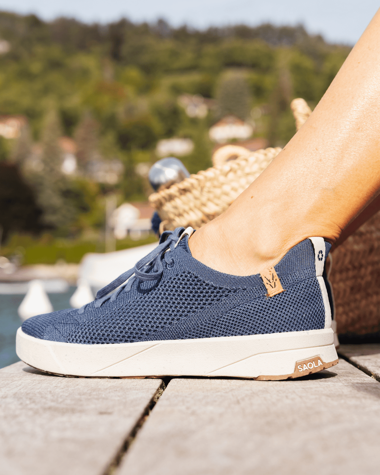 Cannon Knit 2.0 W Blue - Vegan America
