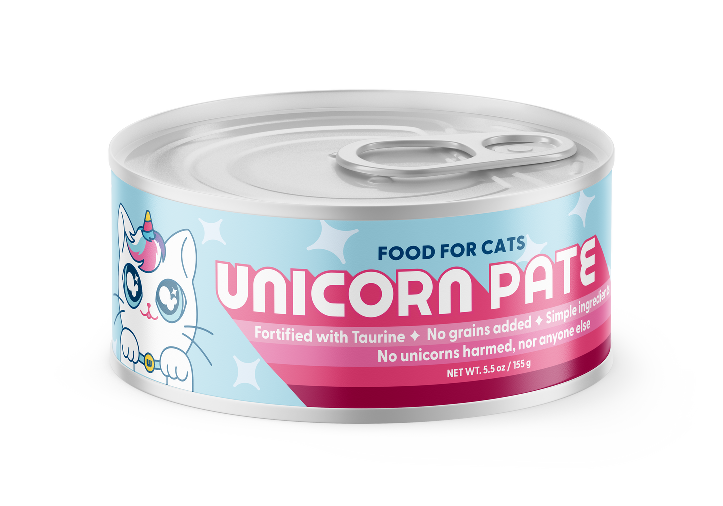 Unicorn Pate vegan cat food from Wild Earth.