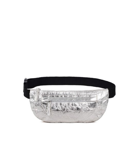 Sac Ceinture Arty Silver - Vegan America