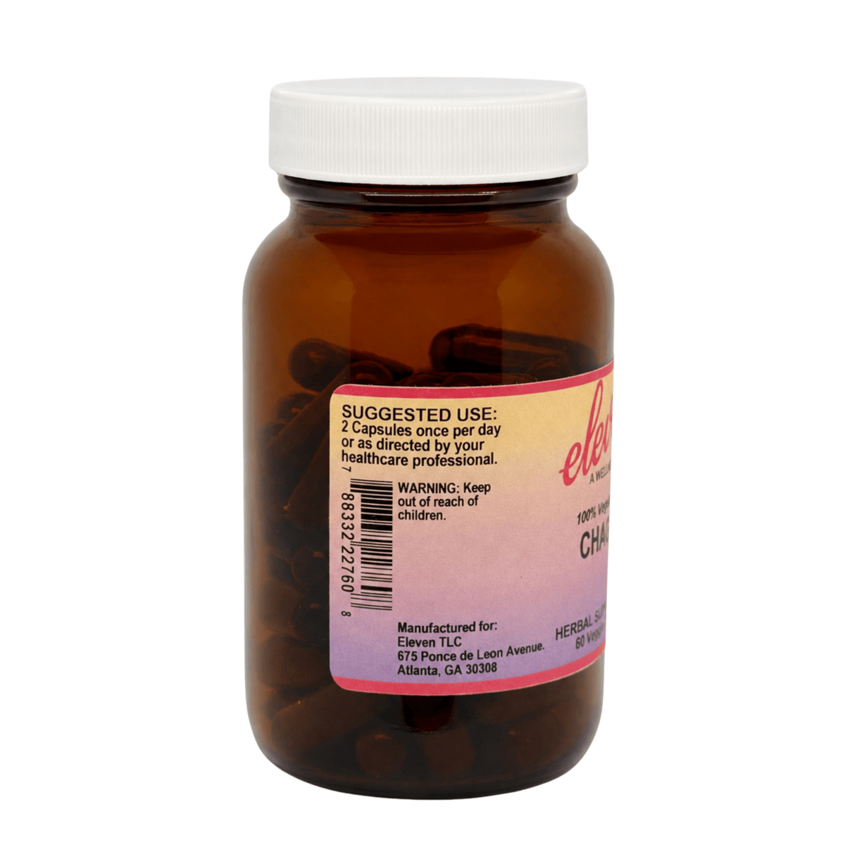Organic Chaga Mushroom Capsules | Immune Support | 60 Count - Vegan America