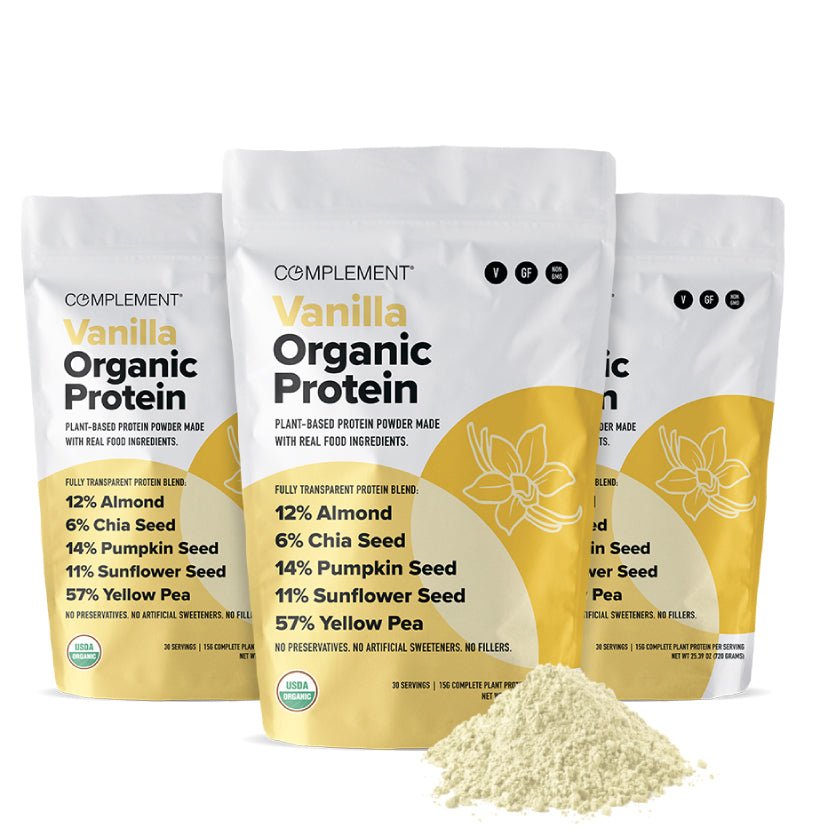 3x Vanilla Organic Plant - Based Protein - Vegan America