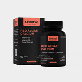 Red Algae Calcium with Vitamin D3 + Vitamin K2 M-7 + Trace Minerals - Vegan America