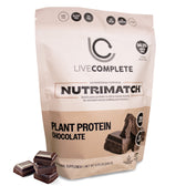 NutriMatch™ Chocolate Plant Protein Powder with 96% Match Rate | 10 Serving Bag - Vegan America