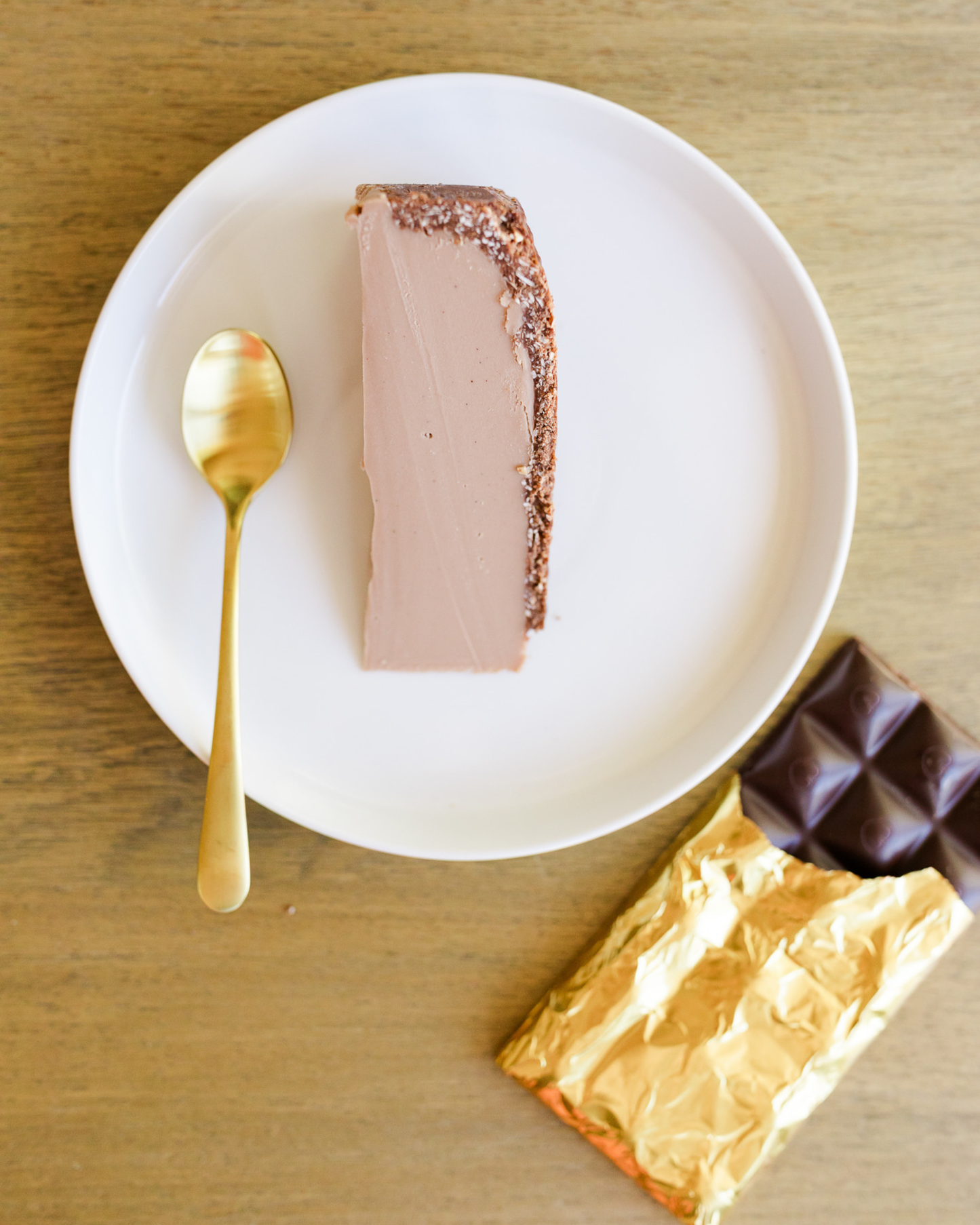 Chocolate Cheesecake Slice