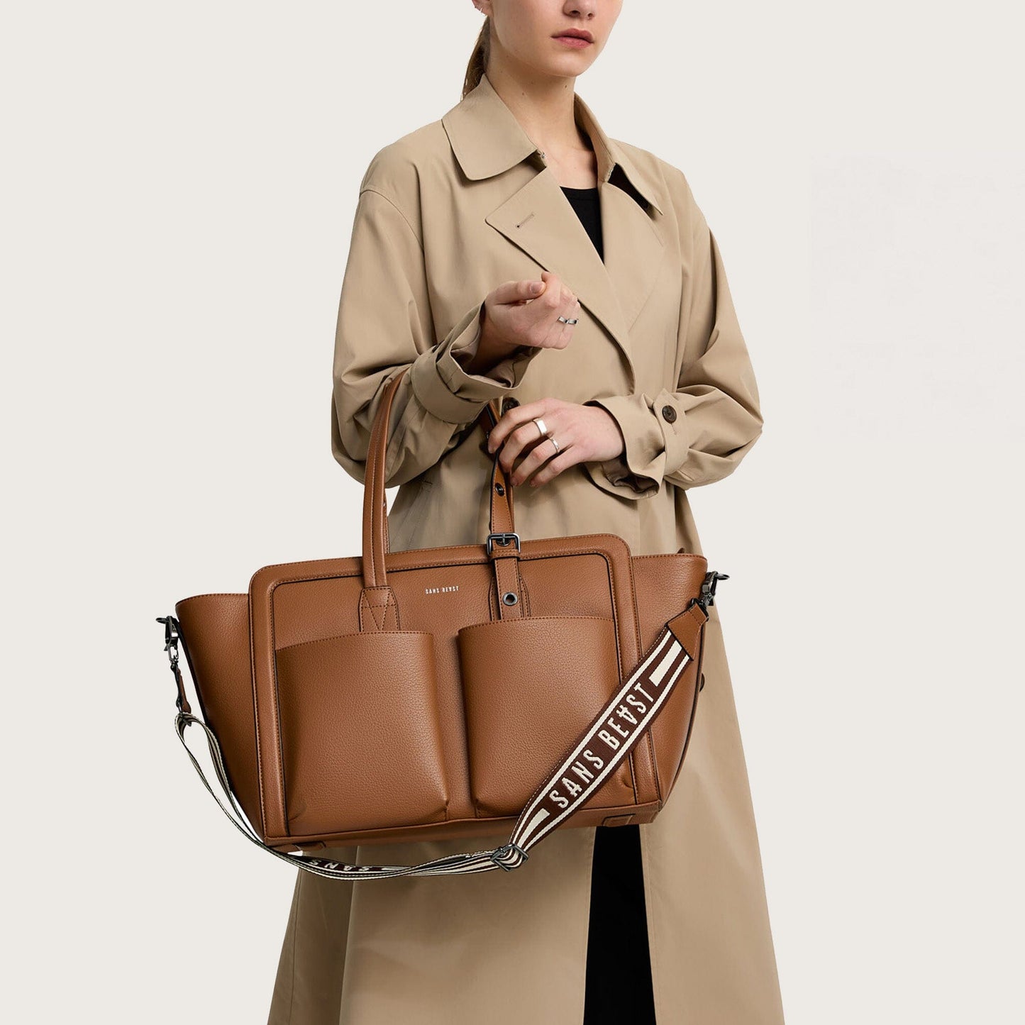 Daytripper Tote - Cinnamon + Gunmetal