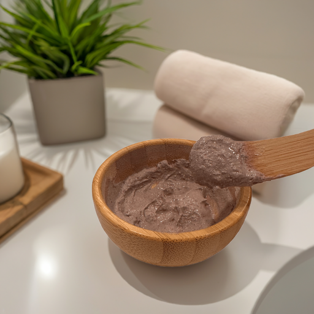 Mini Bamboo Mixing Bowl & Spoon