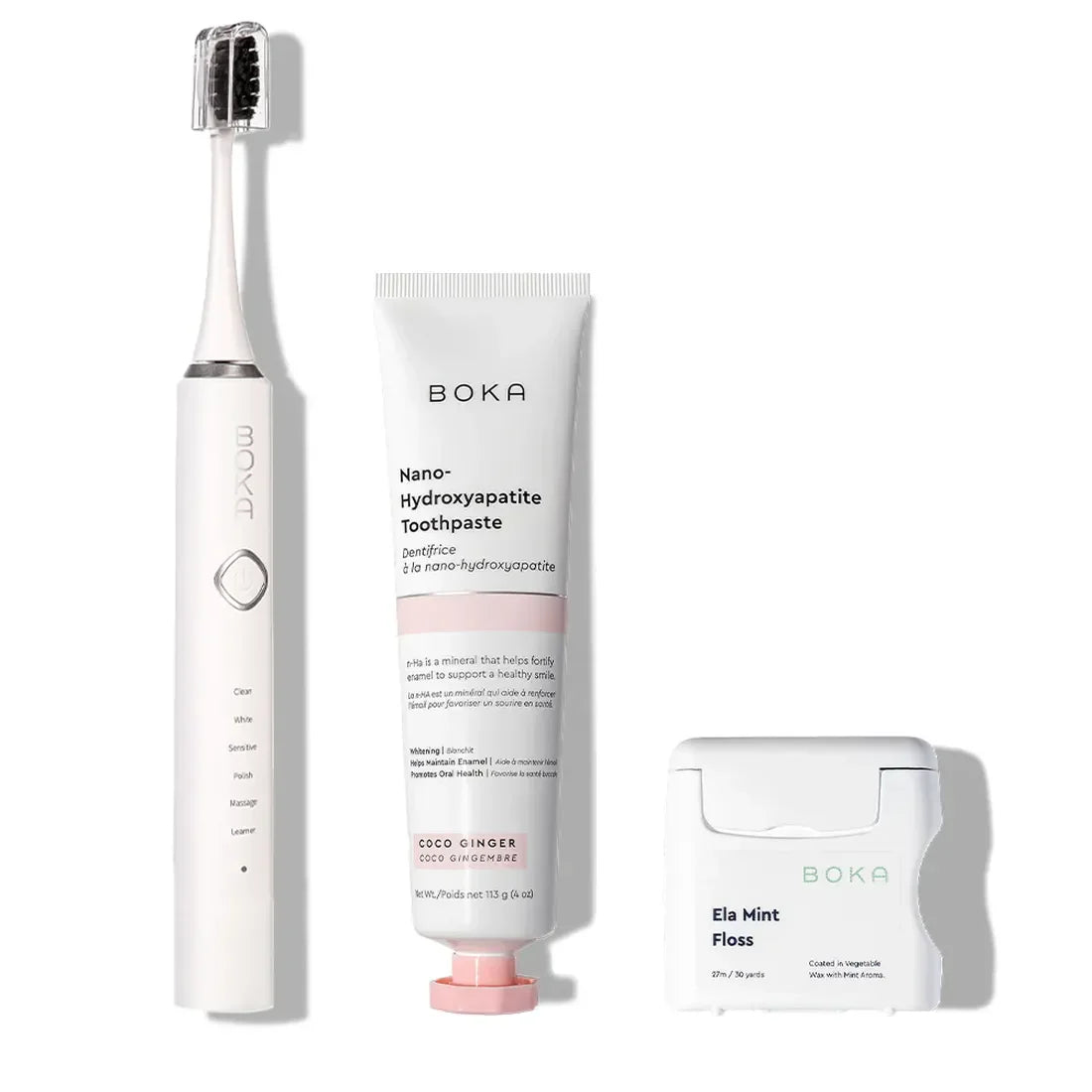 3.0 Boka Kit—premium oral care essentials for healthier teeth and gums.