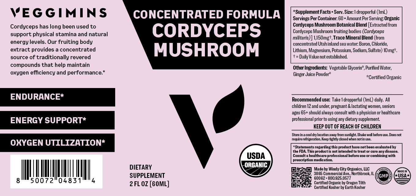 Organic Cordyceps Mushroom - Vegan America
